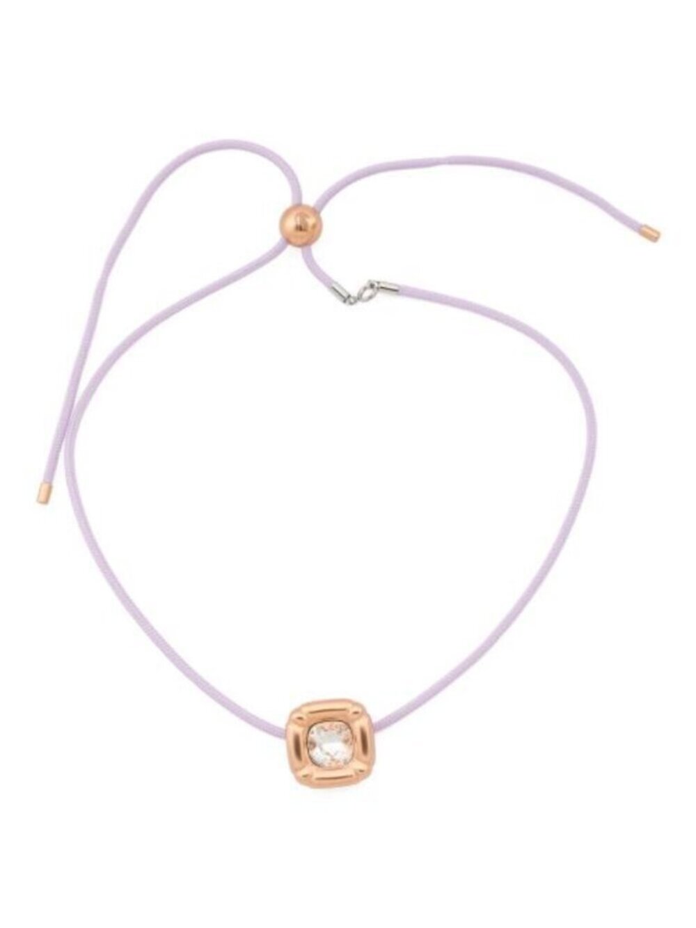SWAROVSKI Dulcis Purple Crystal Necklace